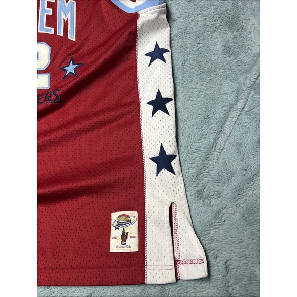 Harlem Globetrotters Jersey Curly 22 Platinum FUBU Men's XXL Vintage 75th - Picture 5 of 10